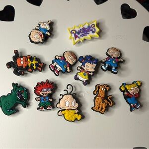 11pc Rugrats Shoe charms price is for all 11 pieces new